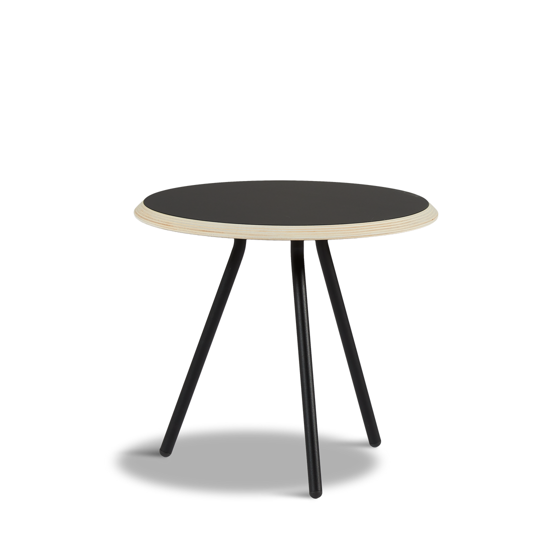 WOUD - Soround side table - Charcoal (Ø45xH40,50) - WOUD - DesignGaragen.dk