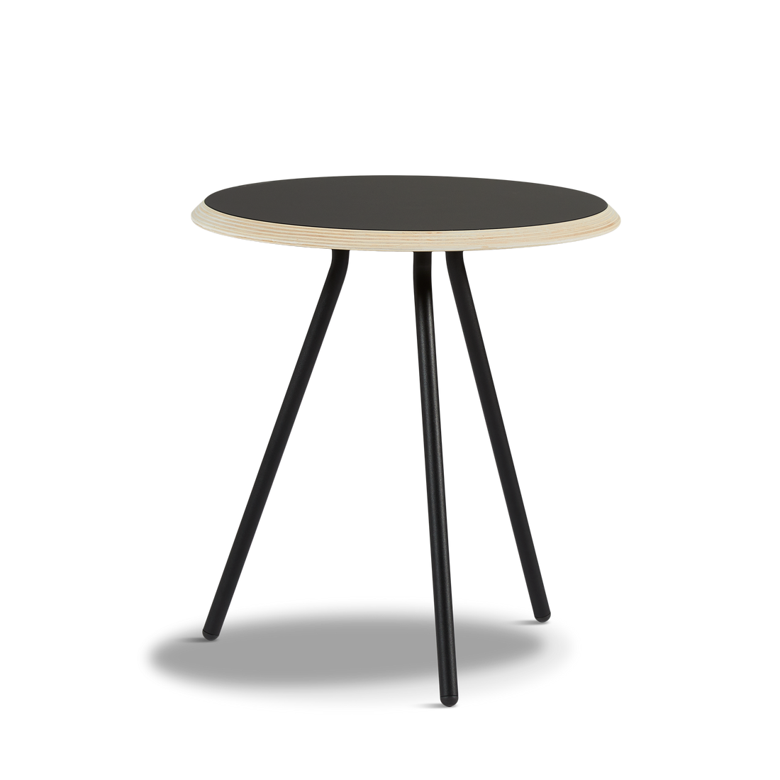 WOUD - Soround side table - Black (Ø45xH49) - WOUD - DesignGaragen.dk