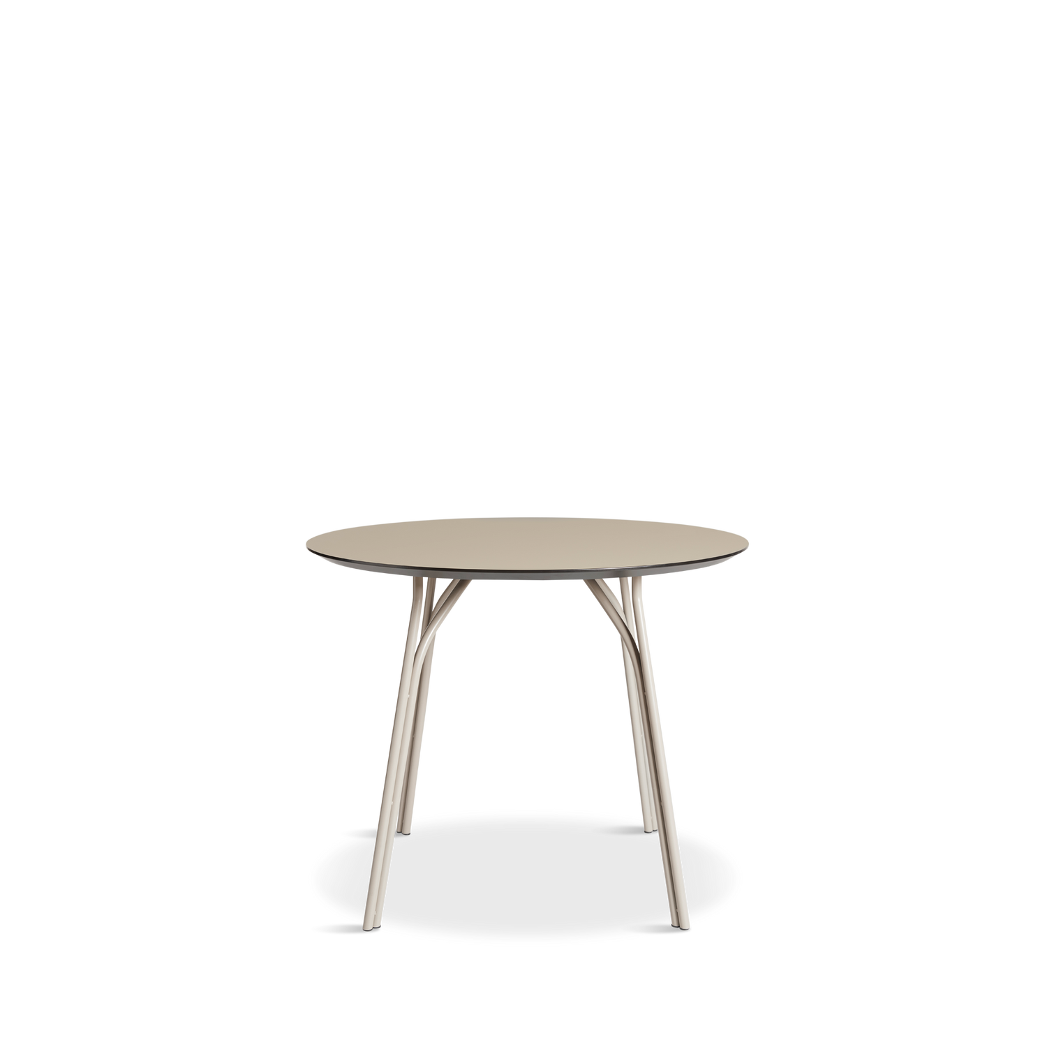 WOUD - Tree dining table (90 cm) - Beige/beige - WOUD - DesignGaragen.dk