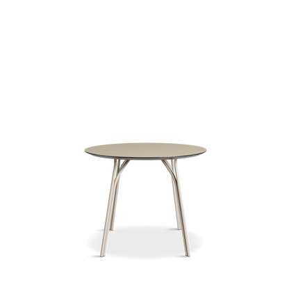 WOUD - Tree dining table (90 cm) - Beige/beige - WOUD - DesignGaragen.dk