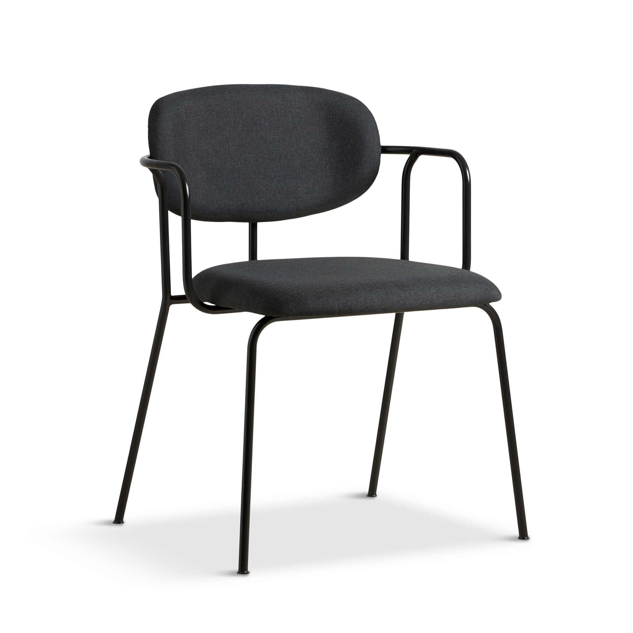 WOUD -  Frame dining chair - Dark grey