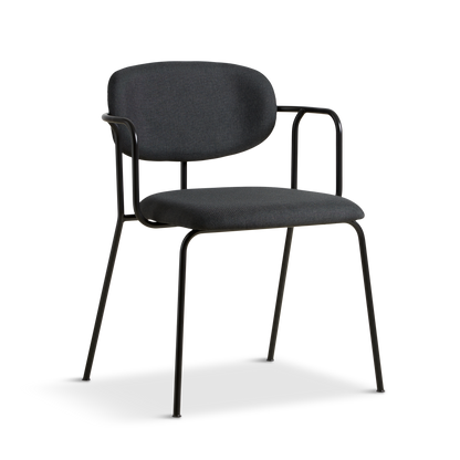 WOUD -  Frame dining chair - Dark grey