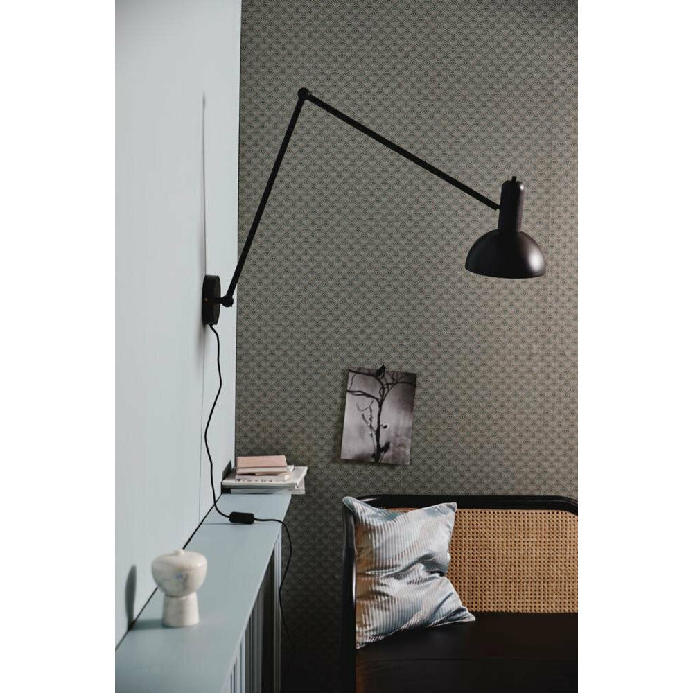 Nordal FREYA wall lamp - L65 cm - black