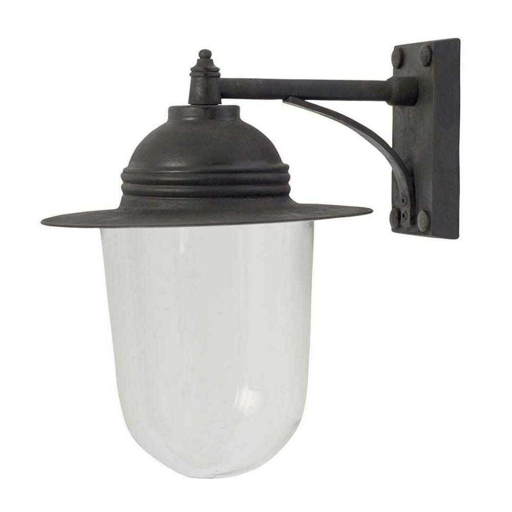 Outdoor lamp for wall - H31 cm - black