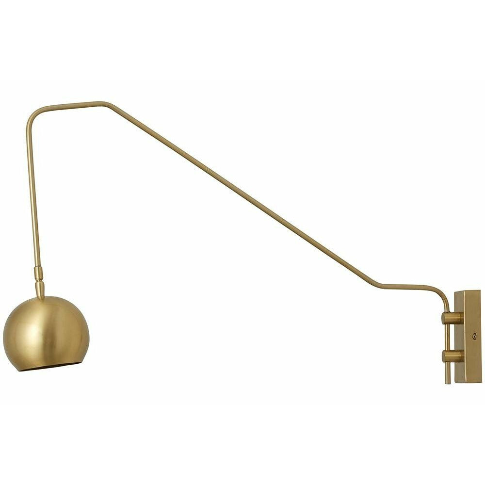 Nordal ATHENE golden wall lamp - L85 cm