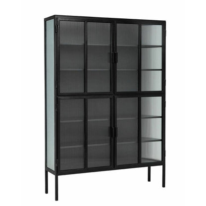 NORDAL GROOVY DISPLAYS IN Iron - 185x130 - Black