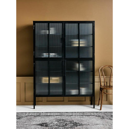 NORDAL GROOVY DISPLAYS IN Iron - 185x130 - Black