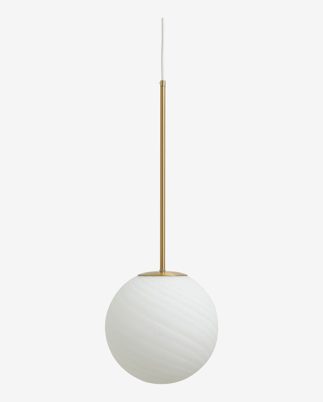 Seth pendant in glass Ø25 cm - matte white