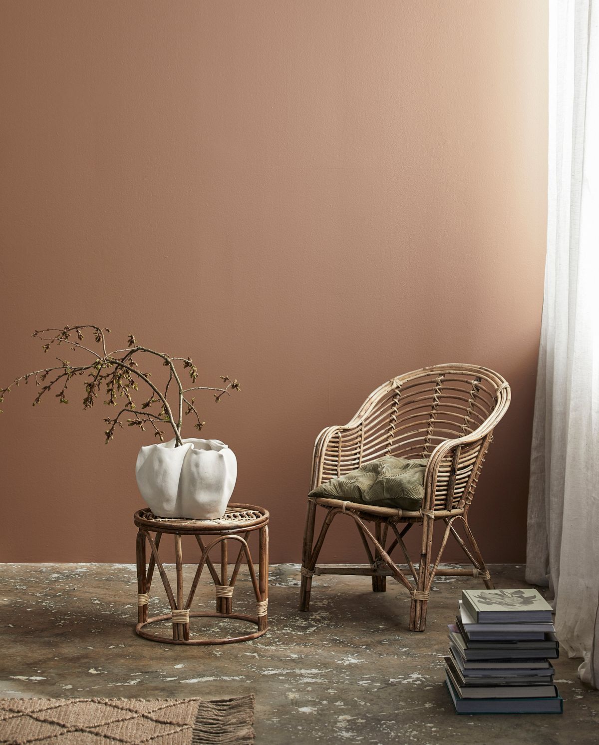 Cania chair in bamboo - nature