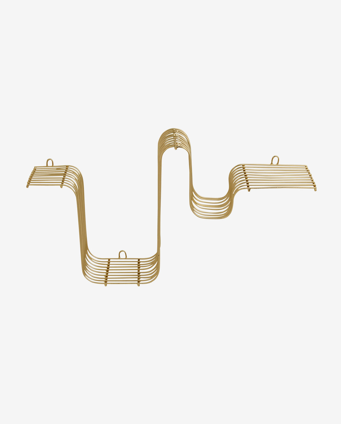 Brava shelf - brass