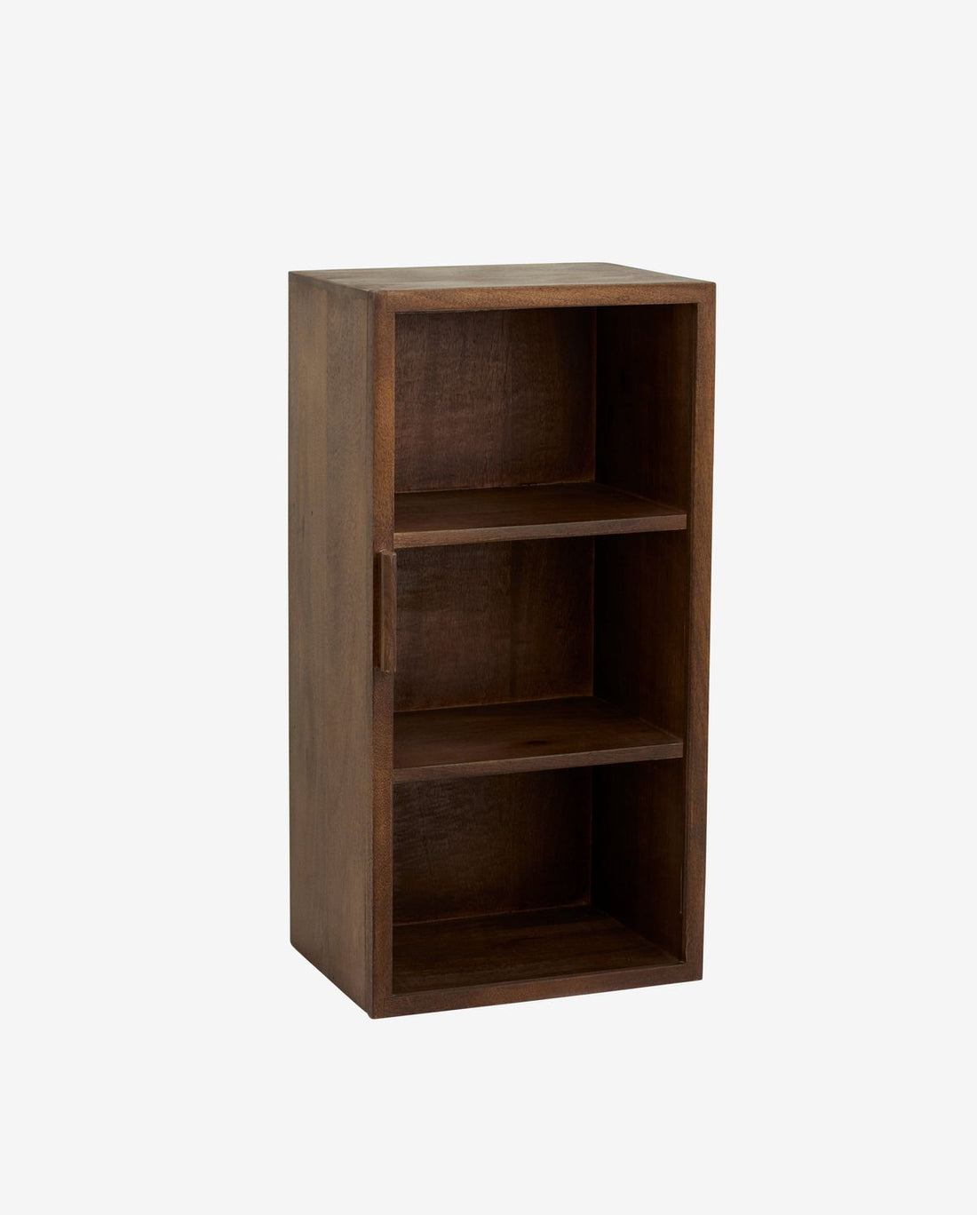 Nango wall cabinet with 1 door - dark brown