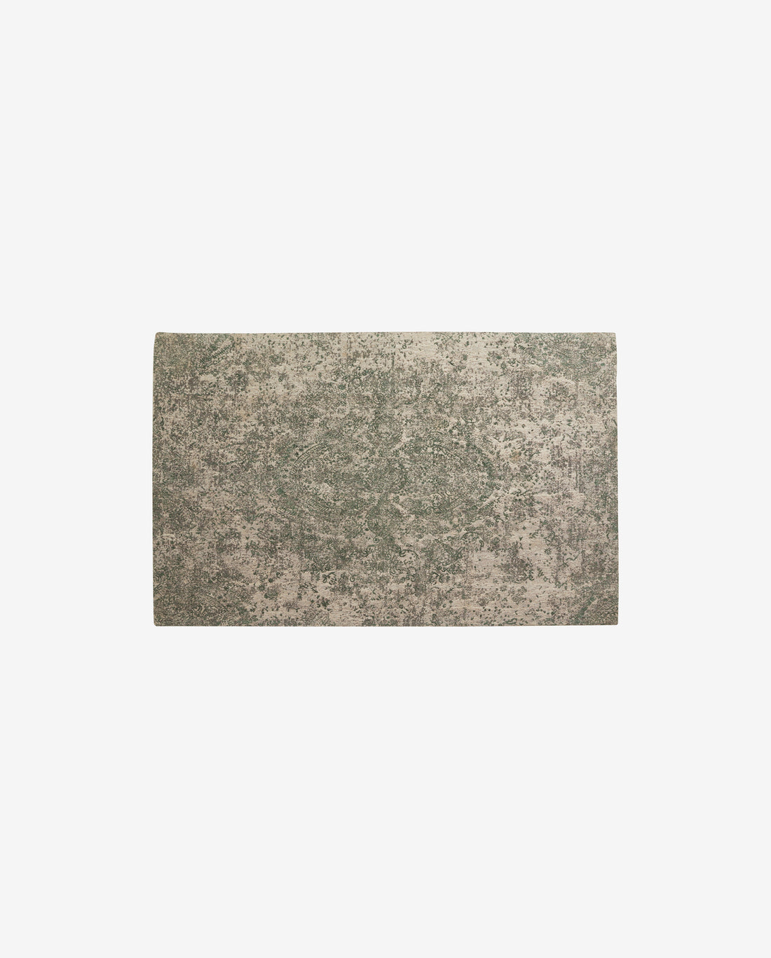 Aria jacquard woven rug - 160x240 cm - green/beige