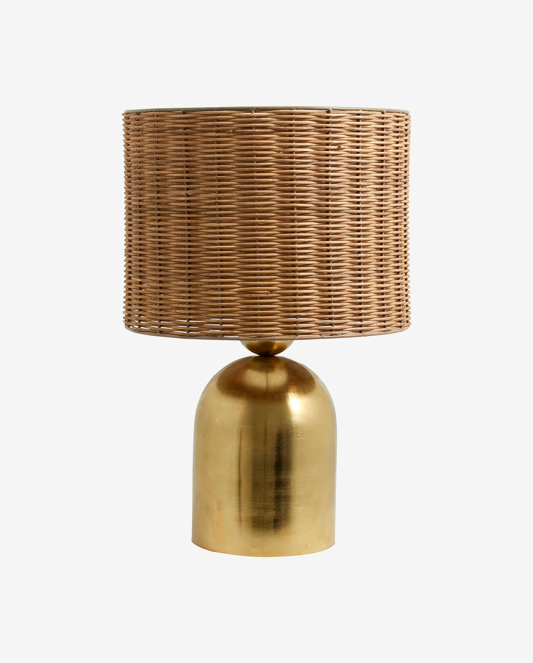 Basti Table lamp - H51 cm - Nature/brass