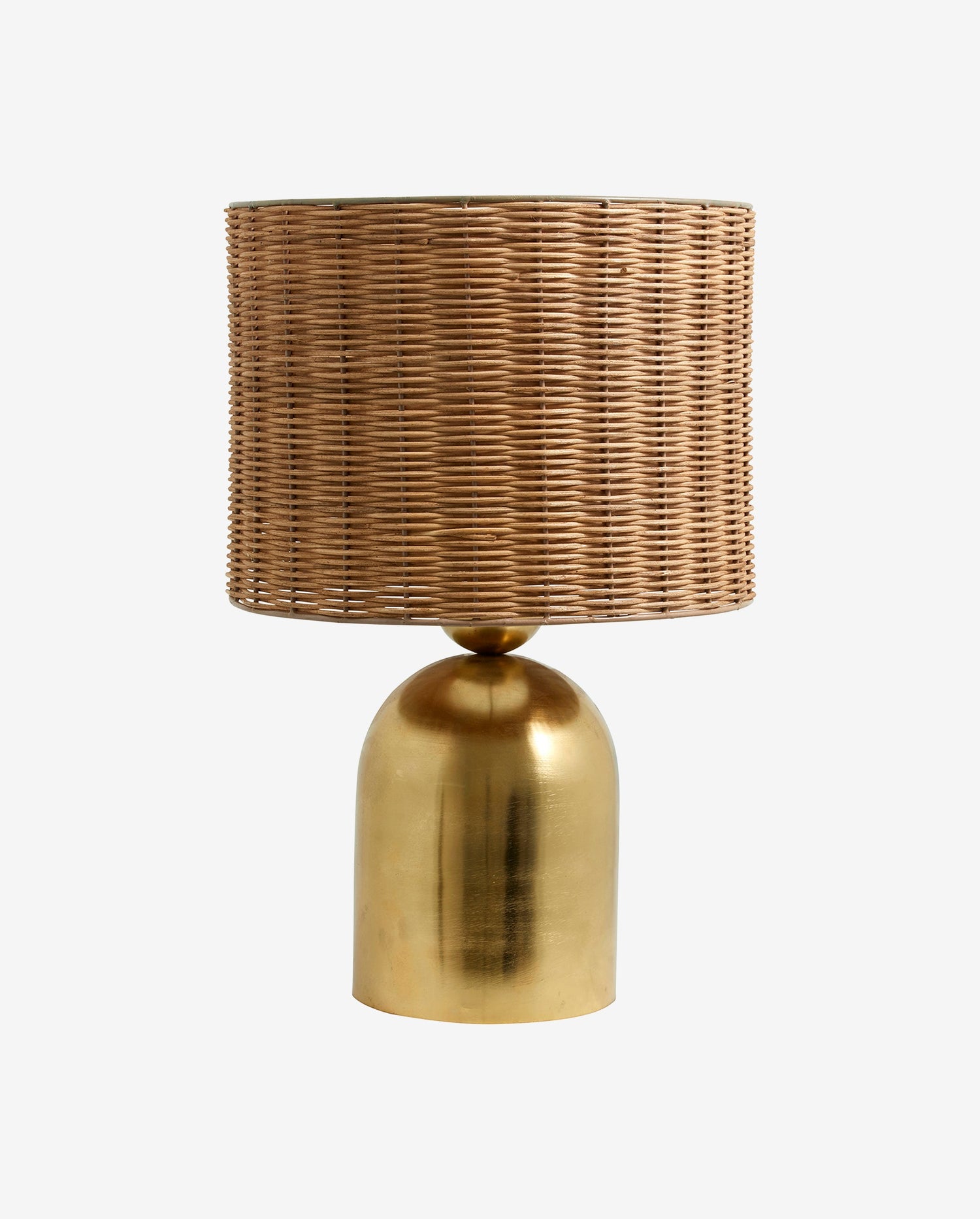 Basti Table lamp - H51 cm - Nature/brass