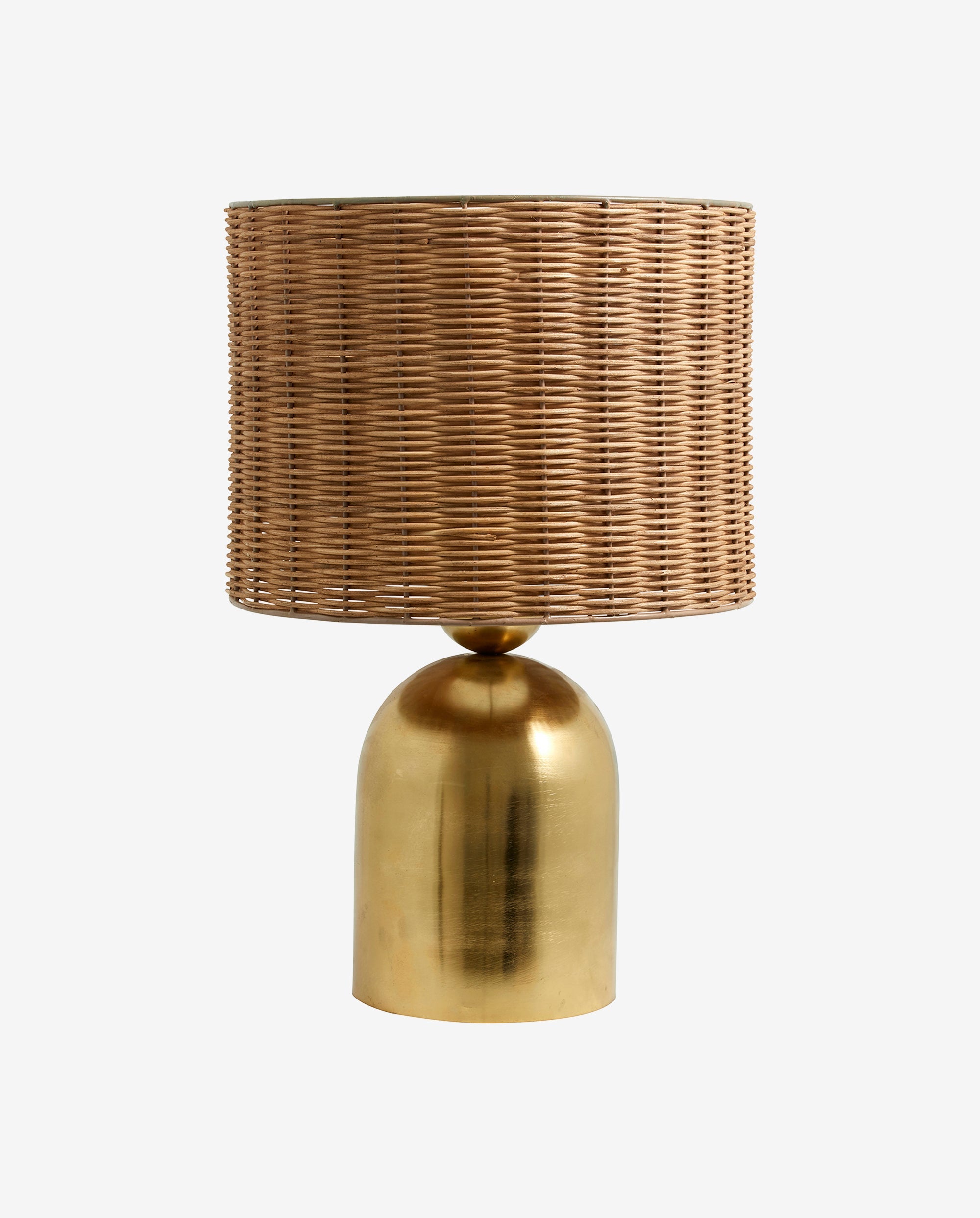 Basti Table lamp - H51 cm - Nature/brass
