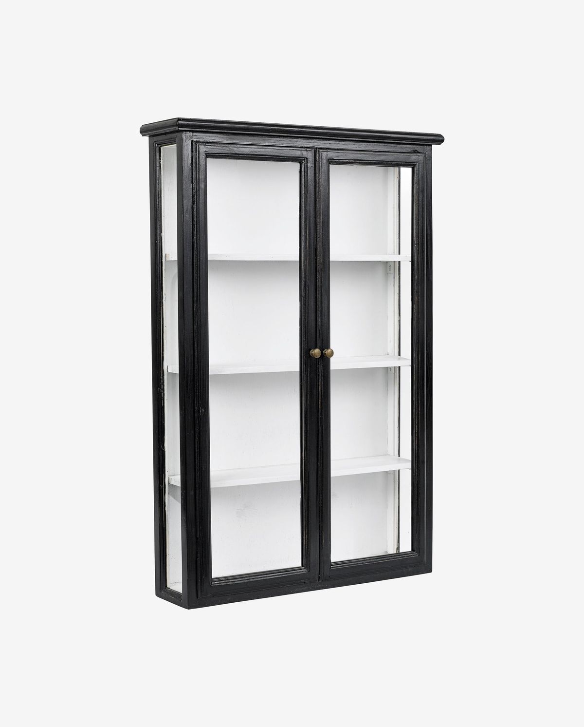 Classic Wood Cabinet - 120x82 - Black and White