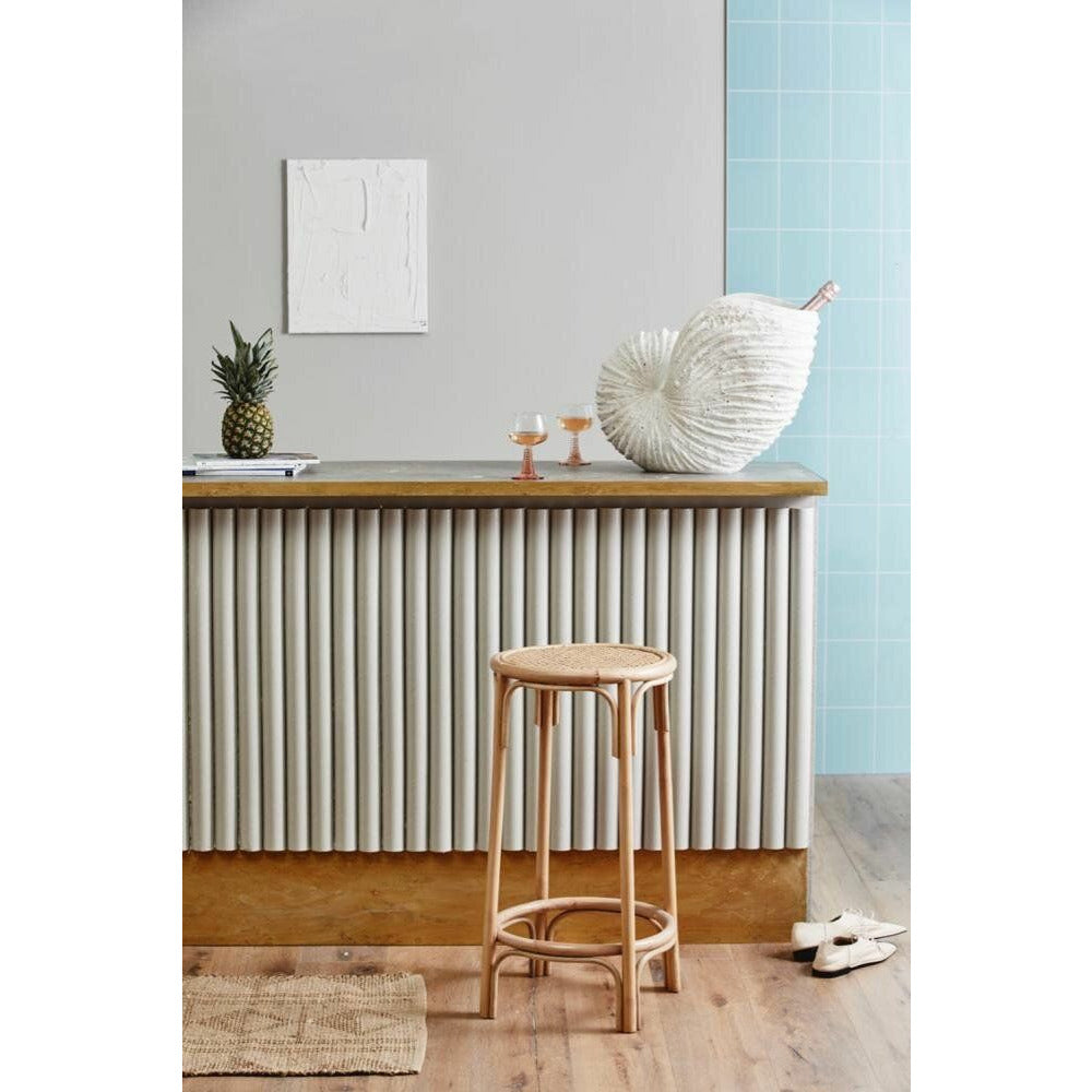 Ketoy conch for decoration - H41 cm - white