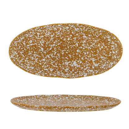 Bloomingville Carmel serving dish, brown, stoneware