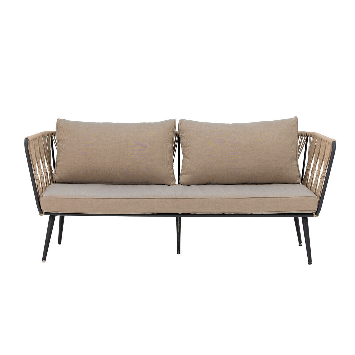 Bloomingville Pavone Sofa, Brown, Metal