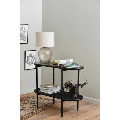 Nordal SURMA konsolbord / sidebord i rattan - 100x45 - sort - Nordal - DesignGaragen.dk