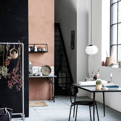 House Doctor - Dining table, HDSlated, Black