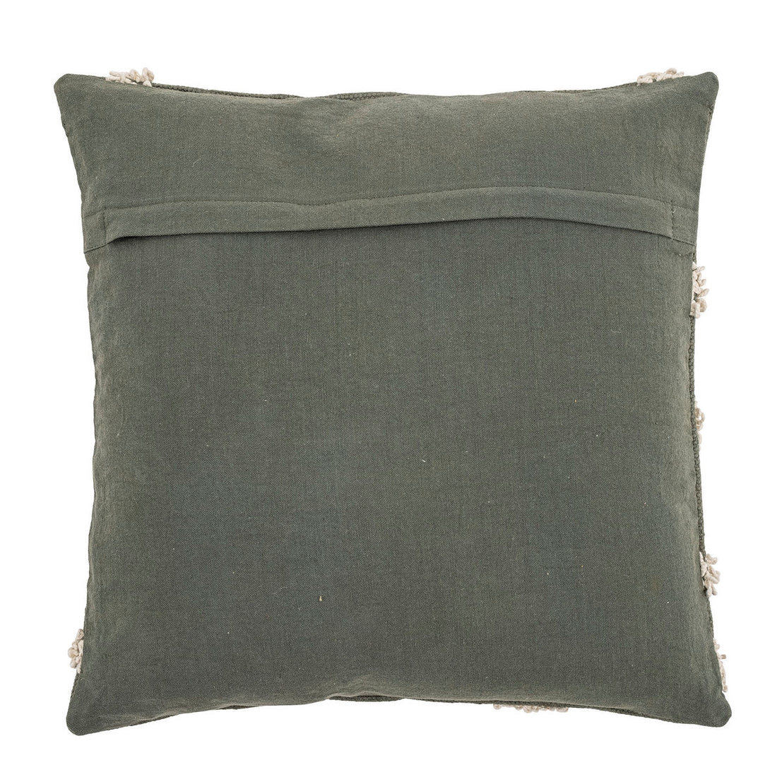 Bloomingville Mirfield pillow, green, cotton
