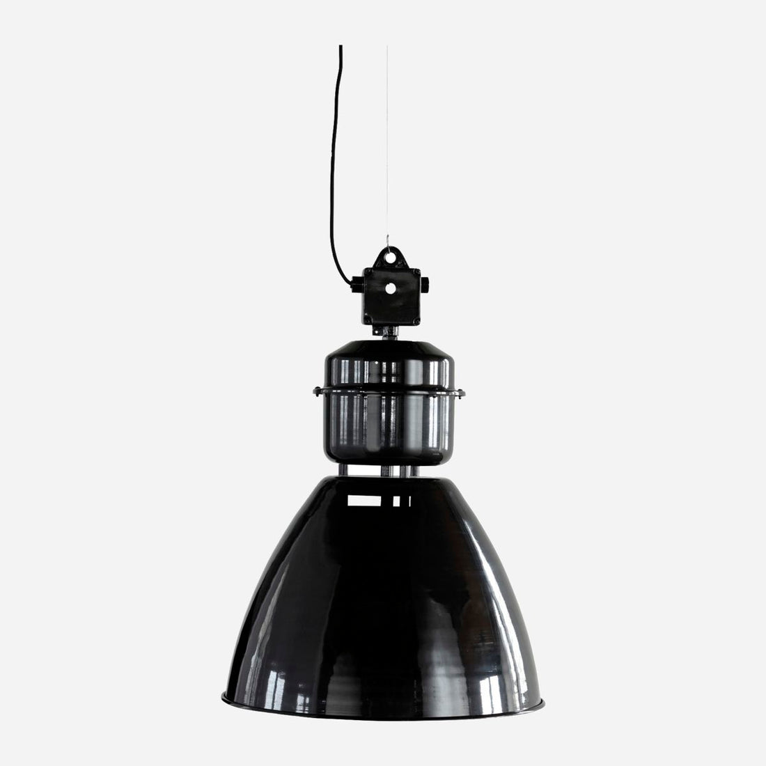 House Doctor lamp, Volume, Black-H: 60 cm, DIA: 54 cm