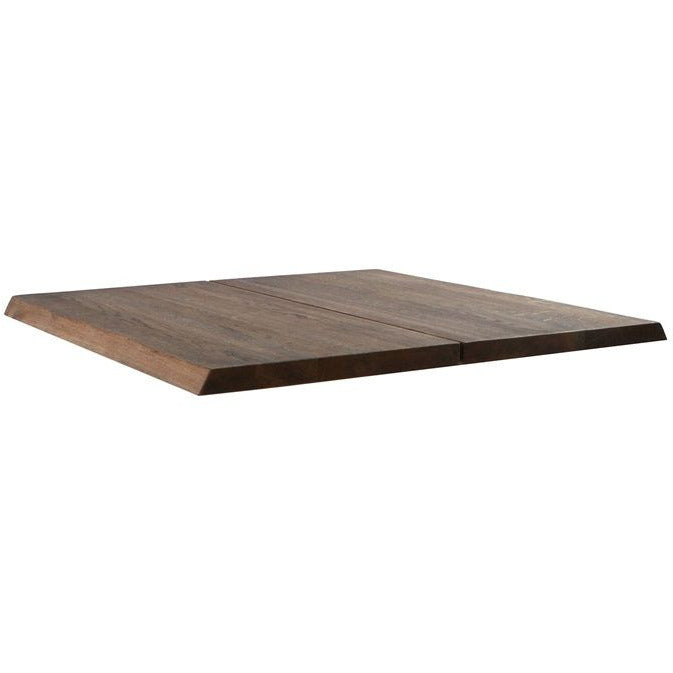 House of Sander Curve Table Top, 72x72, Smoked Oil - FSC