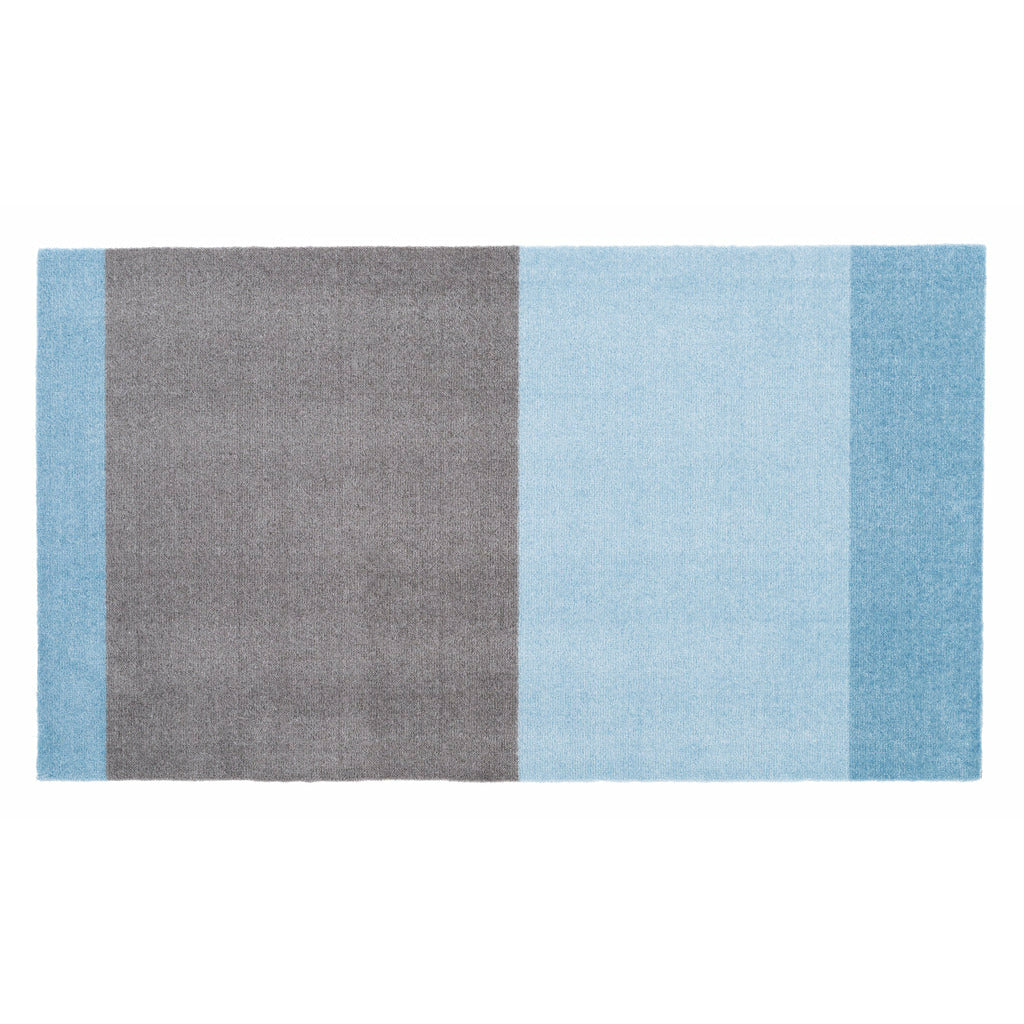 STRIPES HORIZONTAL - LIGHT/DUSTY BLUE/STEEL GREY