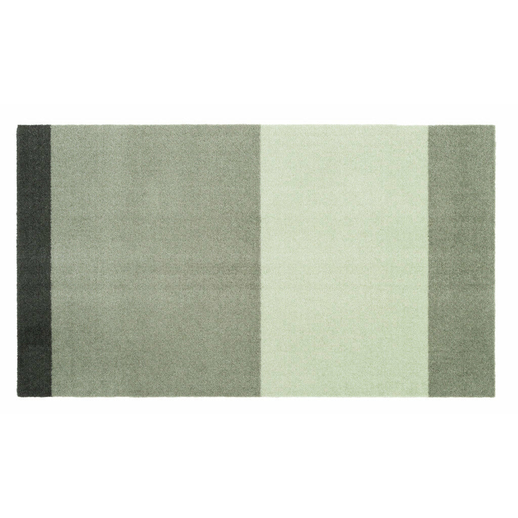 STRIPES HORIZONTAL - LIGHT/DUSTY/DARK GREEN