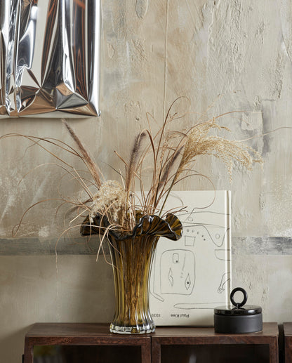 Nordal A/S DENNY vase - green