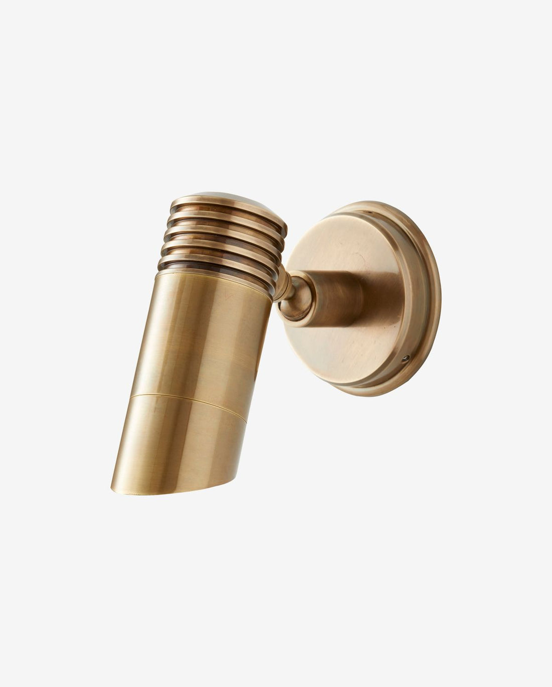 Bragi wall lamp, outdoor - brass