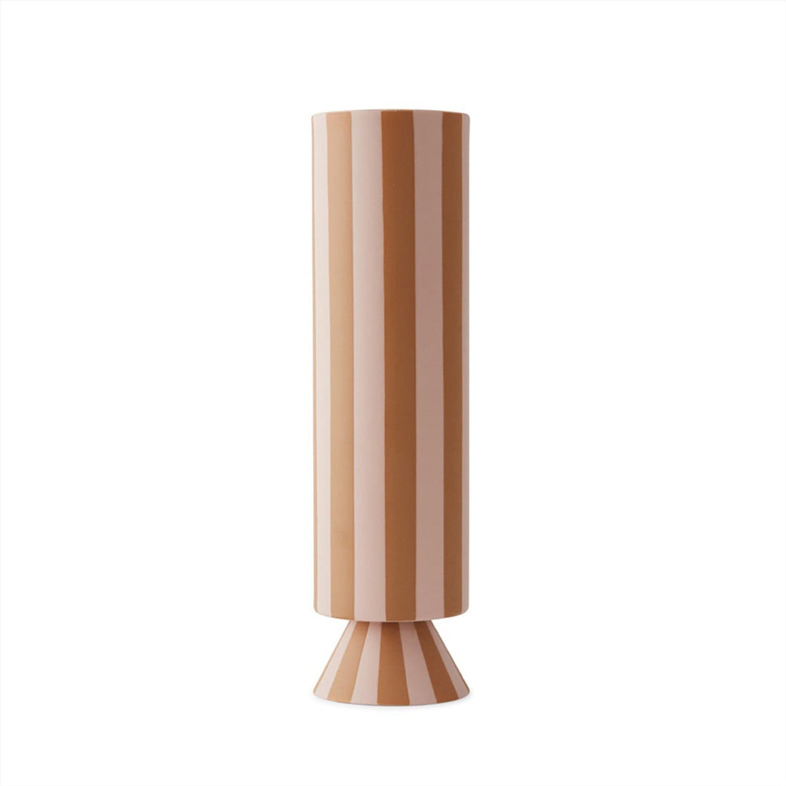OYOY LIVING Toppu Vase - Høj - Karamel