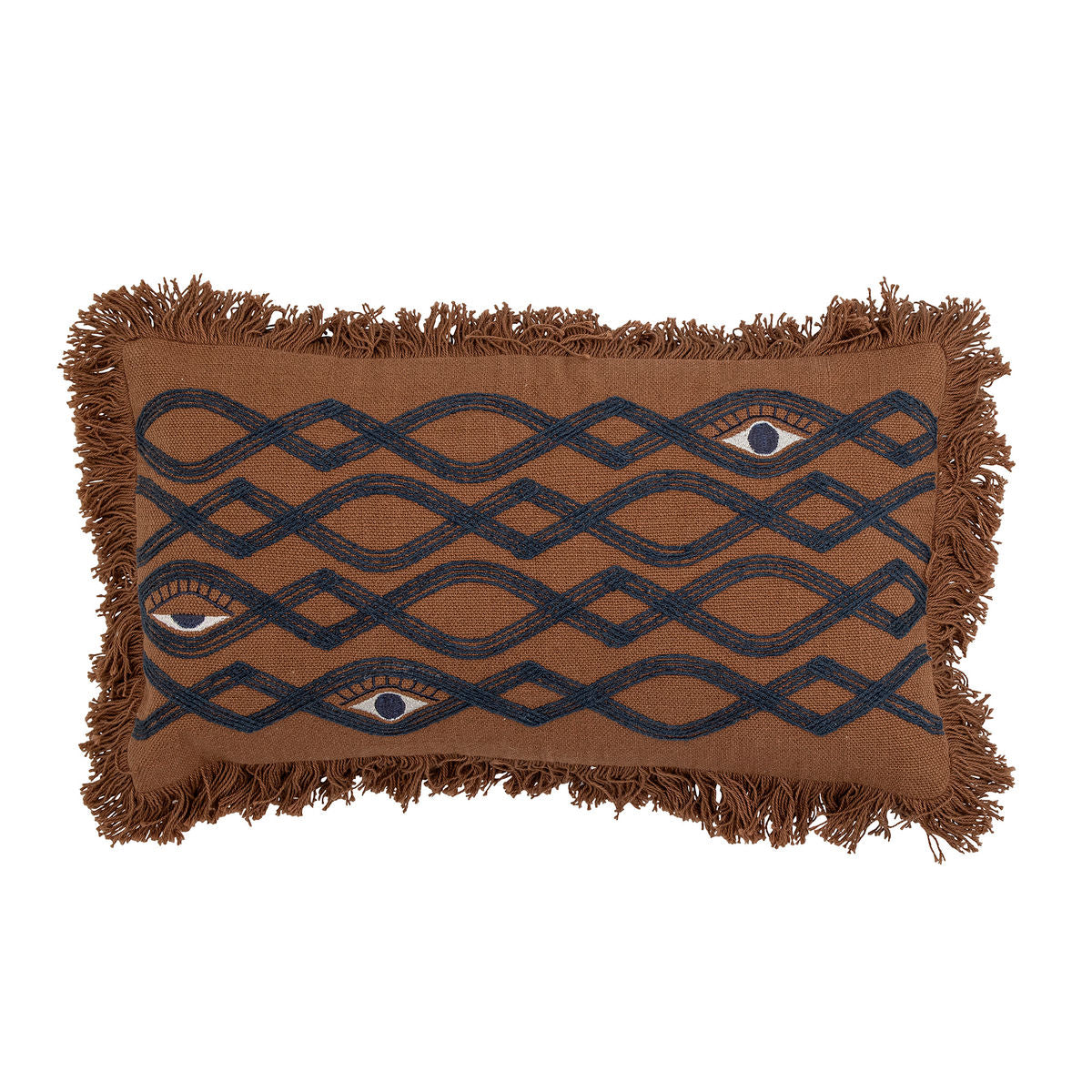 Bloomingville Galia Cushion, Brown, Cotton