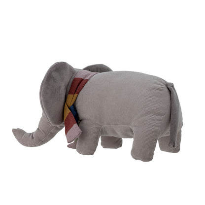 Bloomingville Mini Ferdinand Soft Toy, Gray, Cotton