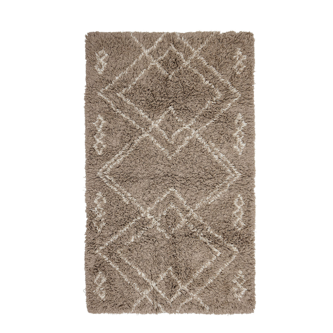 Bloomingville Edea Carpet, Brown, Cotton
