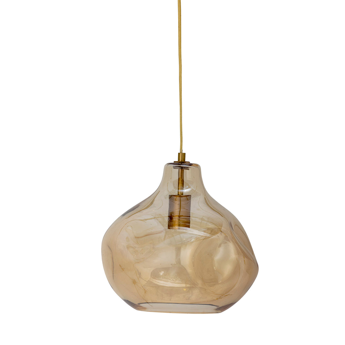 Creative Collection Azizi Pendant, Brown, Glass