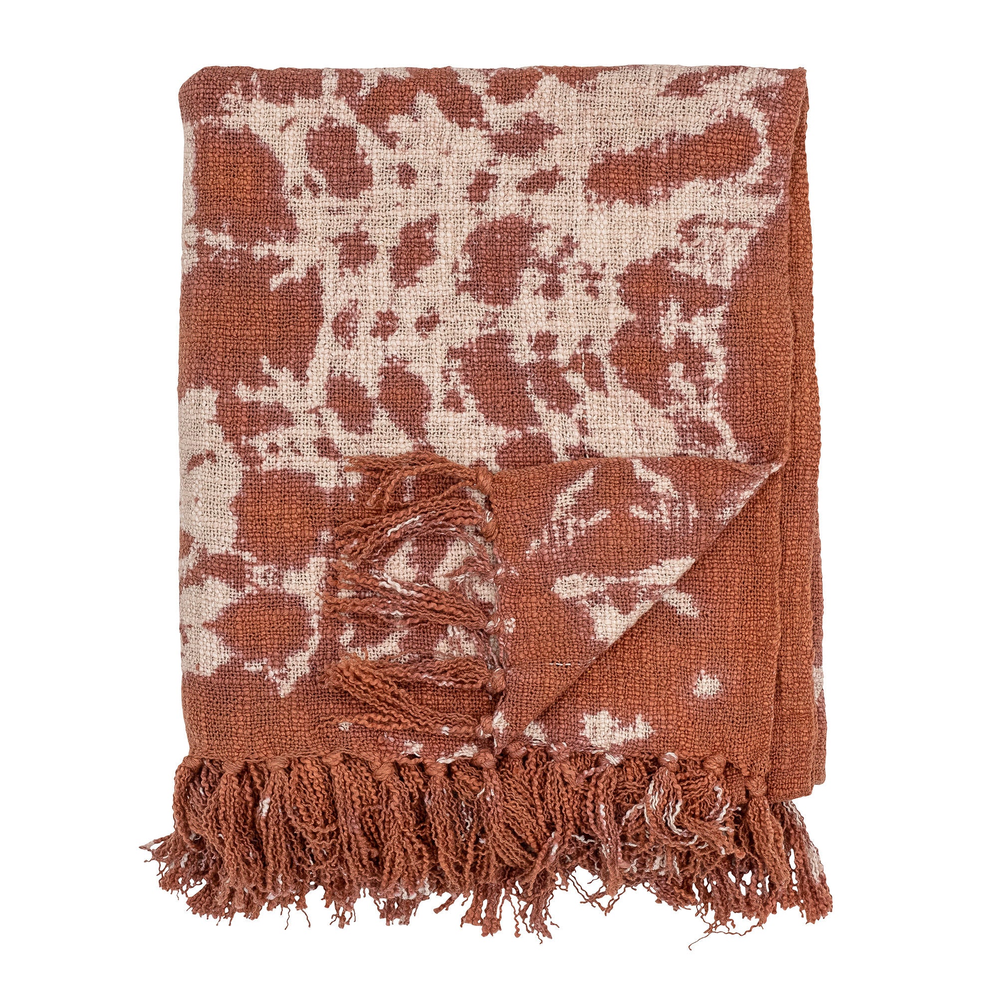 Creative Collection Giuseppa Plaid, Brun, Bomuld - Creative Collection - DesignGaragen.dk