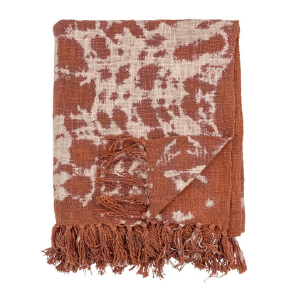 Creative Collection Giuseppa Plaid, Brun, Bomuld - Creative Collection - DesignGaragen.dk