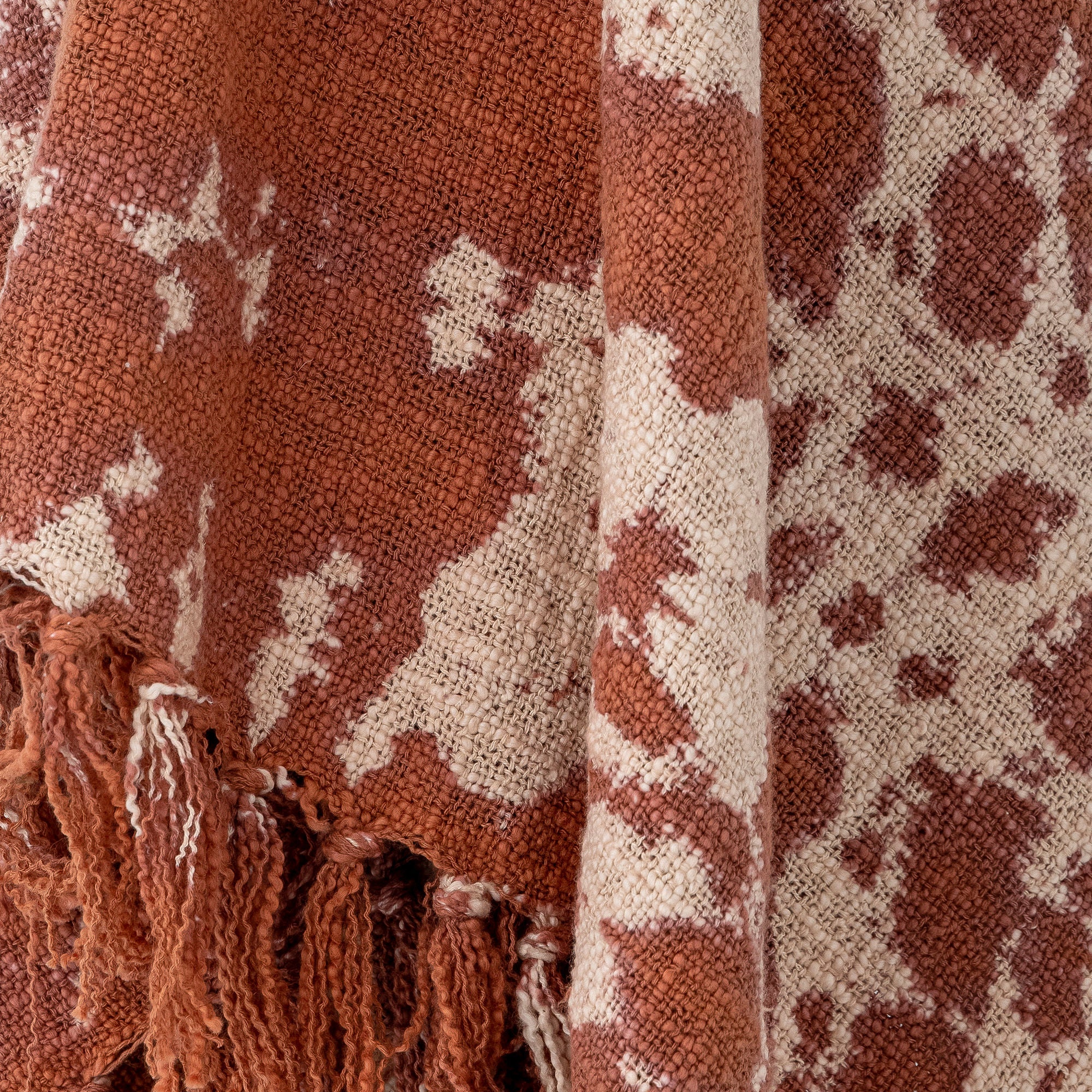 Creative Collection Giuseppa Plaid, Brun, Bomuld - Creative Collection - DesignGaragen.dk