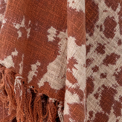 Creative Collection Giuseppa Plaid, Brun, Bomuld - Creative Collection - DesignGaragen.dk