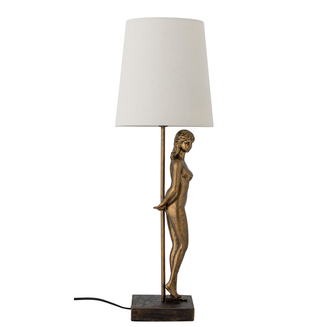 Creative Collection Fabiana Table Lamp, Brass, Polyresin