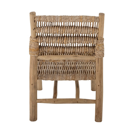 Bloomingville Ruthy Lounge Stol, Natur, Teak - Bloomingville - DesignGaragen.dk