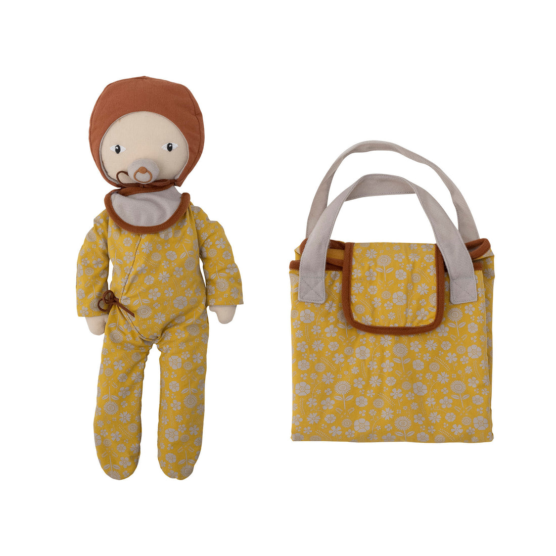 Bloomingville MINI Nalle Doll, Brun, Bomuld - Bloomingville MINI - DesignGaragen.dk