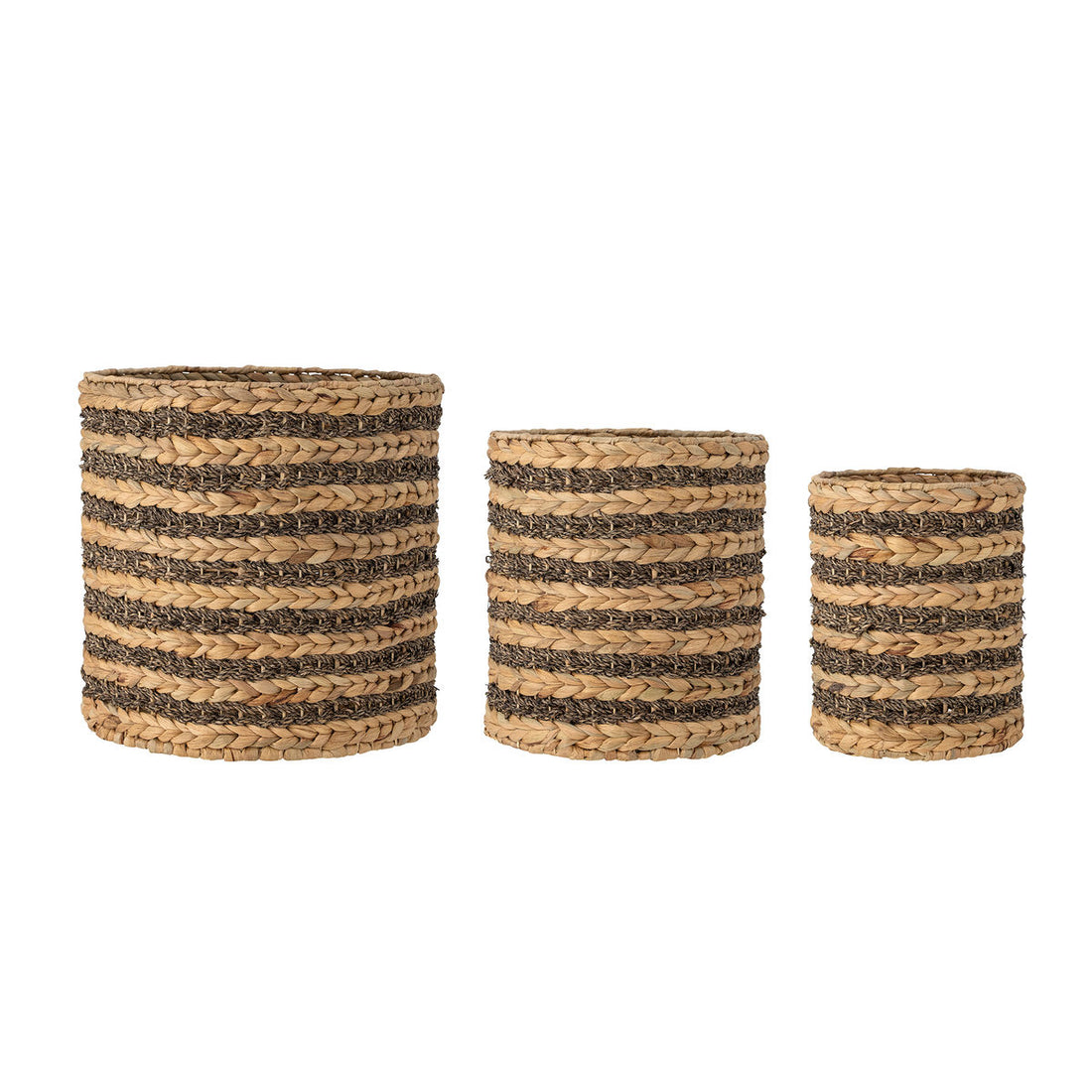 Bloomingville Lillja Basket, Brown, Water Hyacin