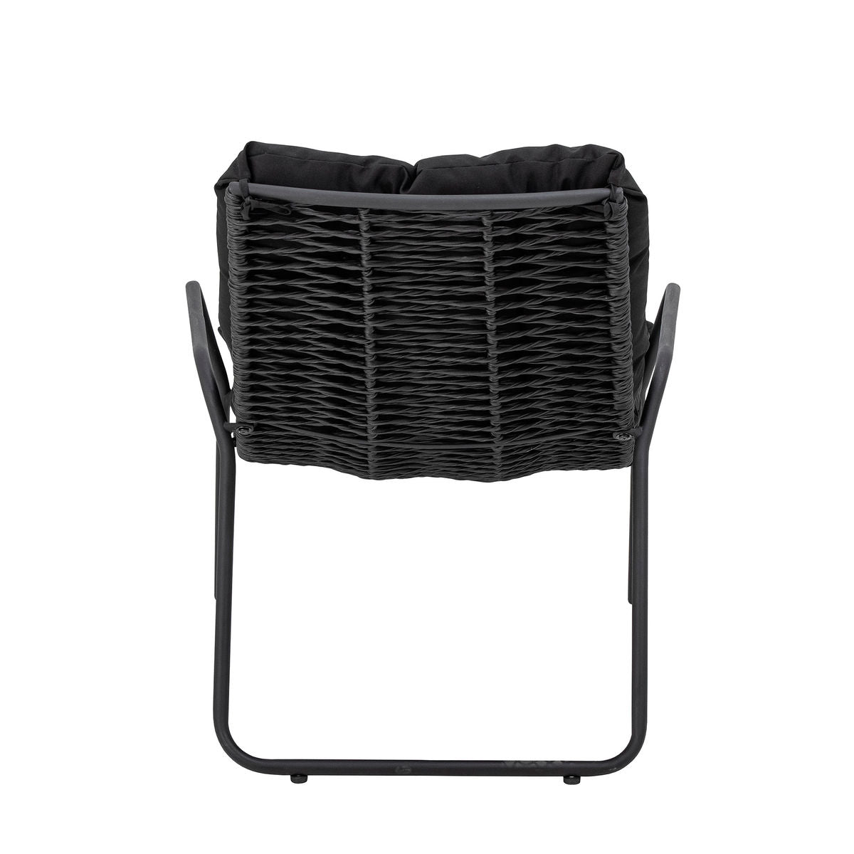 Bloomingville Boel sun lounger, black, metal