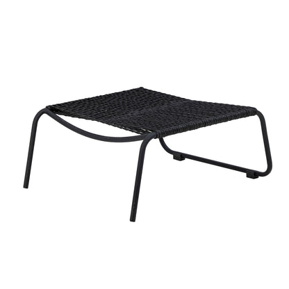 Bloomingville Boel sun lounger, black, metal