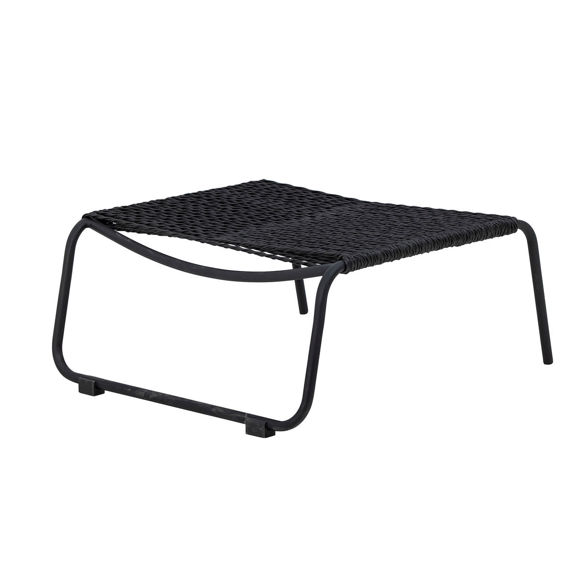 Bloomingville Boel sun lounger, black, metal