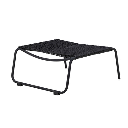 Bloomingville Boel sun lounger, black, metal