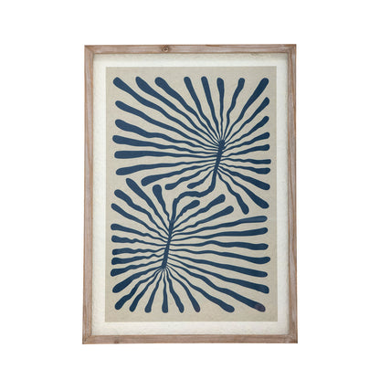 Bloomingville Tily Illustration with frame, Nature, Pine